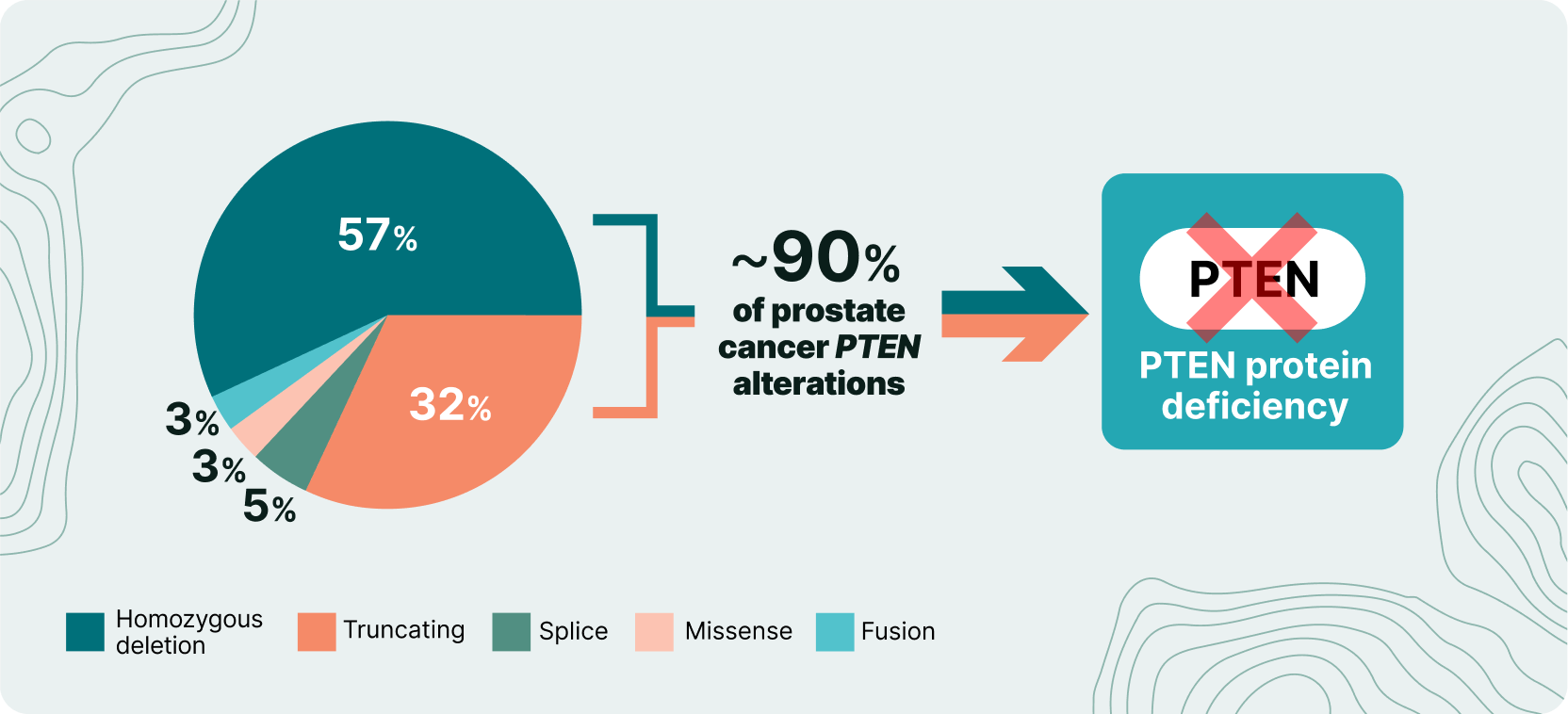 Genomic Aberrations in Prostate Cancer Chart